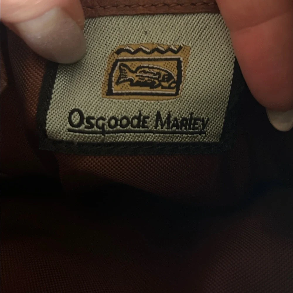 Osgoode Marley Brown Leather‎ Crossbody Bag